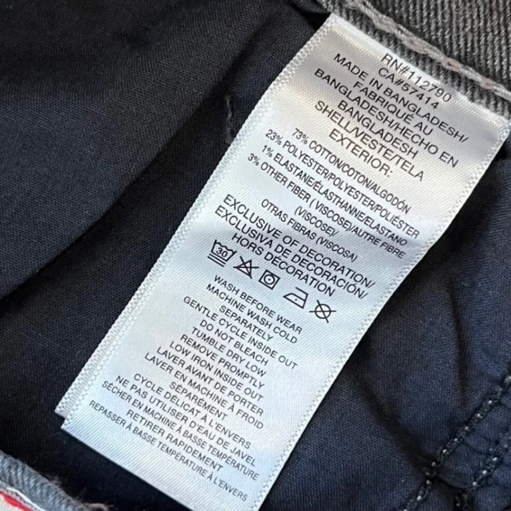 True Religion Ricky Relaxed Straight Big T Grey Shores‎ Wash Jeans 36x34 NEW